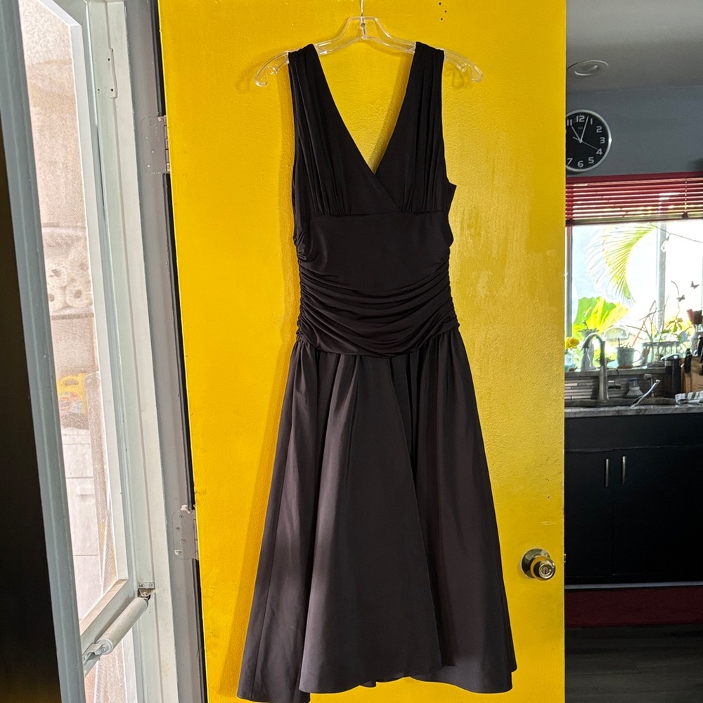 Max & Cleo Black Midi Dress / Never Worn.